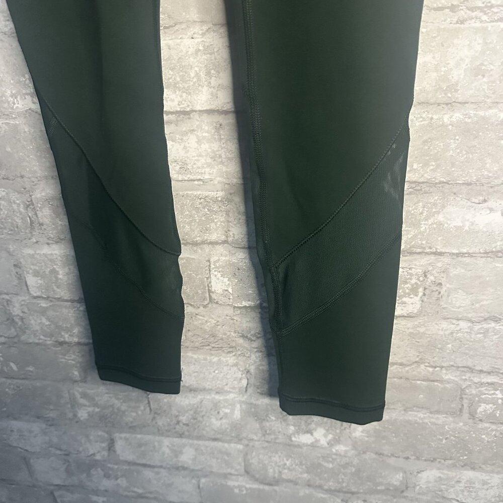 Athleta Salutation Stash Mesh Tight NWT Size XXS (Seaweed Snack) - Picture 4 of 15